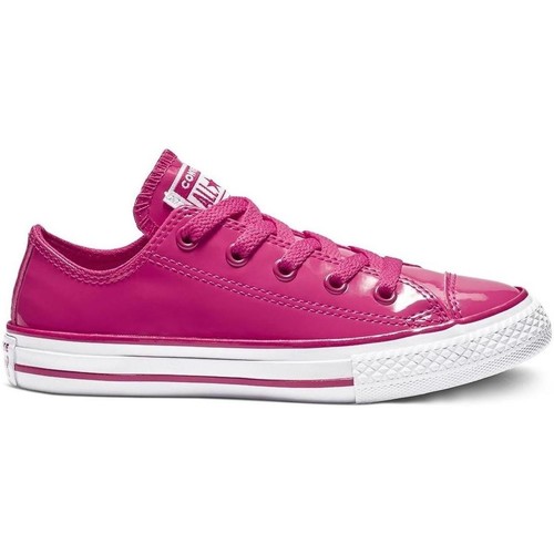 kengät Tytöt Tennarit Converse CHUCK TAYLOR ALL STAR LEATHER - OX Vaaleanpunainen