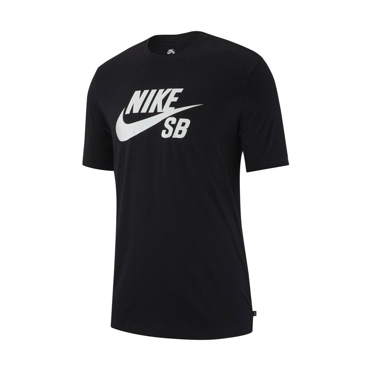 vaatteet Miehet T-paidat & Poolot Nike M nk sb dry tee dfct logo Musta