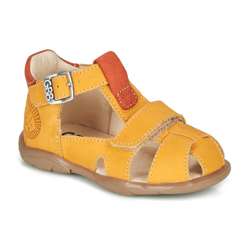 kengät Pojat Sandaalit ja avokkaat GBB SEROLO Keltainen / Oranssi