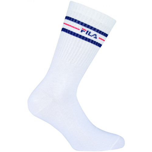 Alusvaatteet Miehet Sukat Fila Normal socks manfila3 pairs per pack Valkoinen