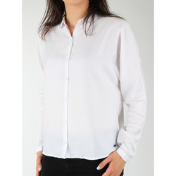 vaatteet Naiset Paitapusero / Kauluspaita Wrangler Relaxed Shirt W5213LR12 Valkoinen
