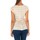 vaatteet Naiset T-paidat pitkillä hihoilla Met 10DMC0121-J260 Beige