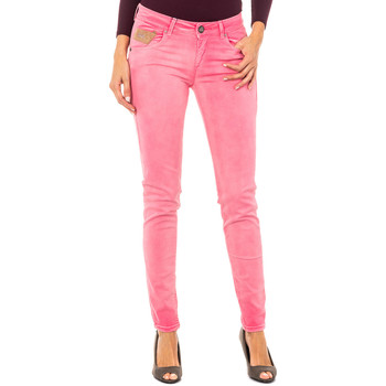 vaatteet Naiset 5-taskuiset housut La Martina HWT010-05170 Vaaleanpunainen