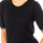 vaatteet Naiset T-paidat pitkillä hihoilla La Martina LWS001-09999 Musta