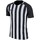 vaatteet Miehet Lyhythihainen t-paita Nike Striped Division Iii Jersey Mustat, Valkoiset