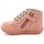 kengät Lapset Bootsit Kickers Bonzip Vaaleanpunainen