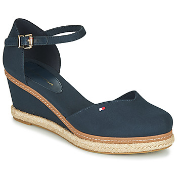 kengät Naiset Sandaalit ja avokkaat Tommy Hilfiger BASIC CLOSED TOE MID WEDGE Sininen