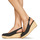 kengät Naiset Sandaalit ja avokkaat Tommy Hilfiger ICONIC ELBA SLING BACK WEDGE Musta