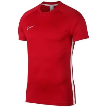 vaatteet Miehet Lyhythihainen t-paita Nike Dry Academy Top Punainen