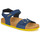 kengät Pojat Sandaalit ja avokkaat Geox GHITA BOY Sininen / Keltainen