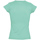 vaatteet Naiset Lyhythihainen t-paita Sols MOON COLORS GIRL Vihreä
