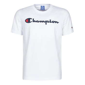 vaatteet Miehet Lyhythihainen t-paita Champion 214194 Valkoinen