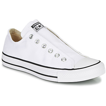 kengät Naiset Tennarit Converse CHUCK TAYLOR ALL STAR SLIP CORE BASICS Valkoinen