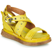kengät Naiset Sandaalit ja avokkaat Airstep / A.S.98 LAGOS 2 Keltainen