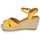 kengät Naiset Sandaalit ja avokkaat Tom Tailor 8090105 Keltainen