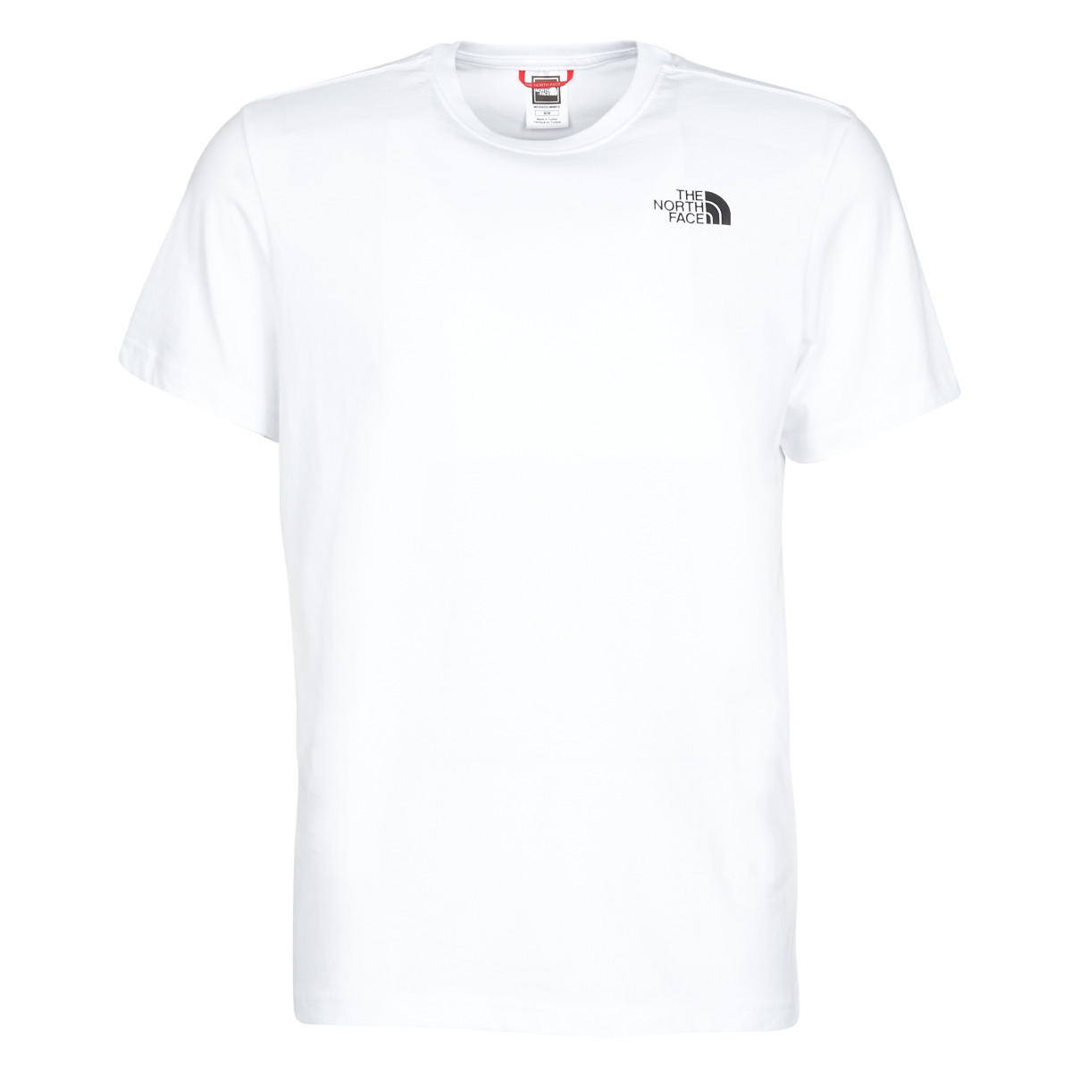 vaatteet Miehet Lyhythihainen t-paita The North Face S/S REDBOX Valkoinen