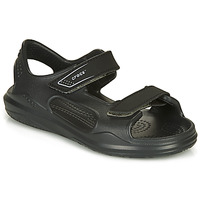 kengät Lapset Sandaalit ja avokkaat Crocs SWIFTWATER EXPEDITION SANDAL Musta