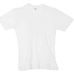 vaatteet Pojat Lyhythihainen t-paita Abanderado 0202-BLANCO Valkoinen