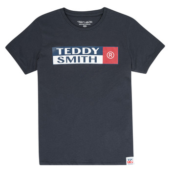 vaatteet Pojat Lyhythihainen t-paita Teddy Smith TOZO Laivastonsininen