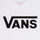 vaatteet Lapset Lyhythihainen t-paita Vans BY VANS CLASSIC Valkoinen