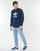 vaatteet Miehet T-paidat pitkillä hihoilla adidas Originals ED5948 Laivastonsininen