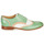 kengät Naiset Derby-kengät Melvin & Hamilton SALLY 15 Vihreä / Valkoinen / Beige