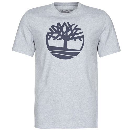 vaatteet Miehet Lyhythihainen t-paita Timberland SS KENNEBEC RIVER BRAND TREE TEE Harmaa