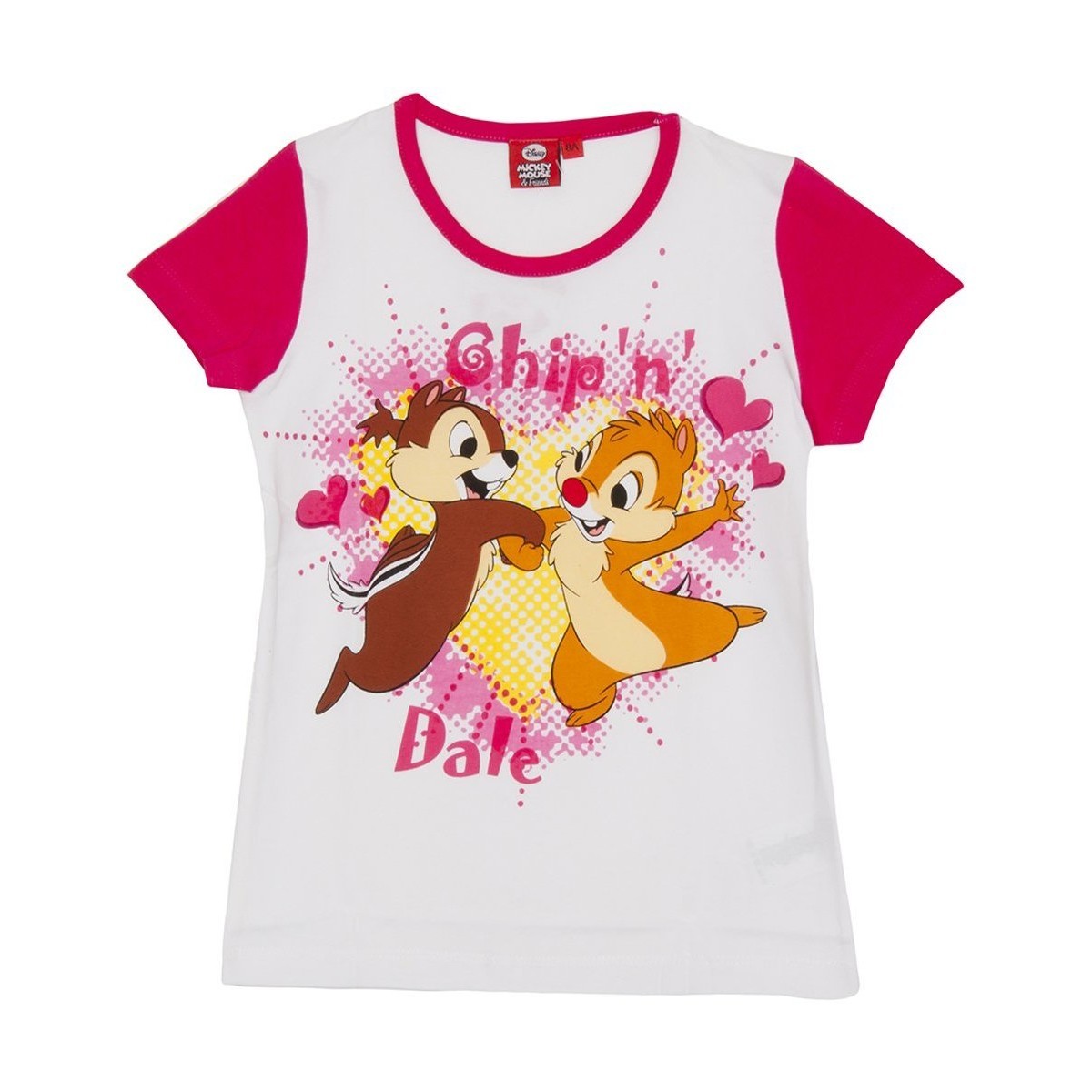 vaatteet Tytöt Lyhythihainen t-paita Disney WD26120-FUCSIA Vaaleanpunainen