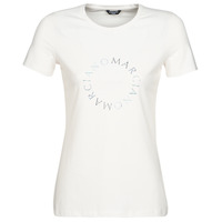 vaatteet Naiset Lyhythihainen t-paita Marciano ICED LOGO TEE Valkoinen / Sininen