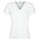 vaatteet Naiset Lyhythihainen t-paita Tommy Hilfiger HERITAGE V-NECK TEE Valkoinen