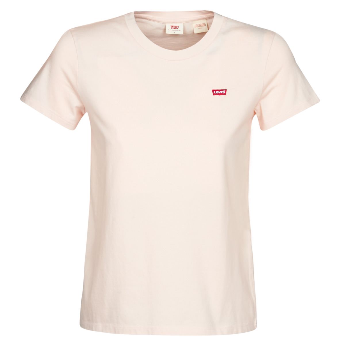 vaatteet Naiset Lyhythihainen t-paita Levi's PERFECT TEE Vaaleanpunainen