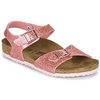 kengät Tytöt Sandaalit ja avokkaat Birkenstock RIO PLAIN Cosmic / Vaaleanpunainen
