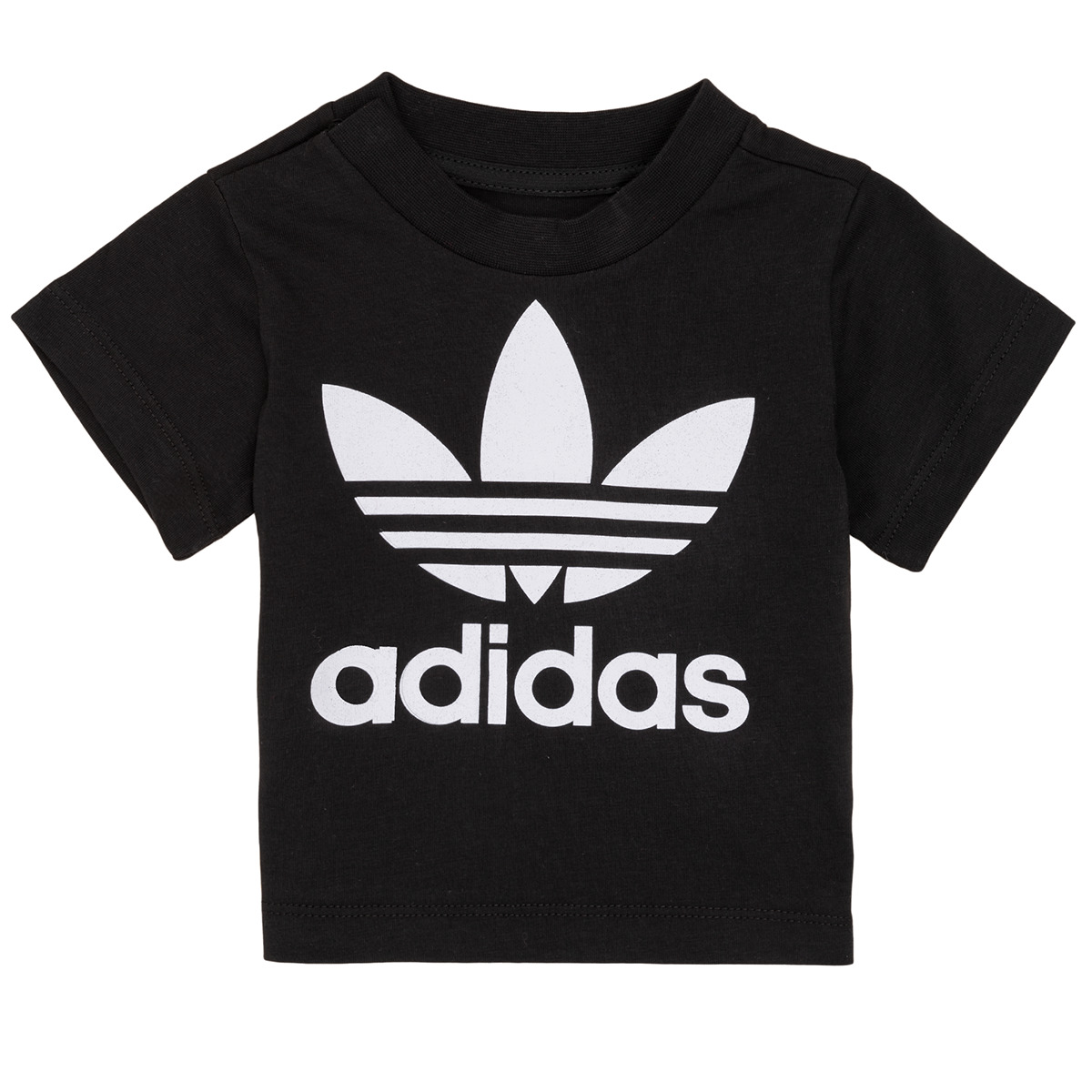 vaatteet Lapset Lyhythihainen t-paita adidas Originals MARGOT Musta