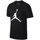 vaatteet Miehet Lyhythihainen t-paita Nike Jordan Jumpman Musta