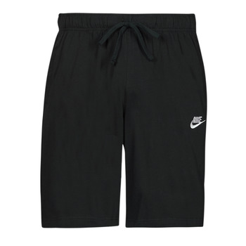 vaatteet Miehet Shortsit / Bermuda-shortsit Nike M NSW CLUB SHORT JSY Musta / Valkoinen