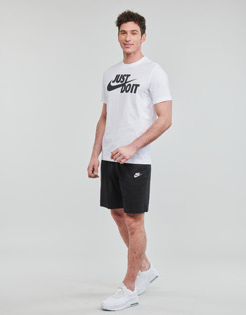 Nike M NSW CLUB SHORT JSY Musta / Valkoinen
