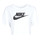 vaatteet Naiset Lyhythihainen t-paita Nike W NSW TEE ESSNTL CRP ICN FTR Valkoinen / Musta