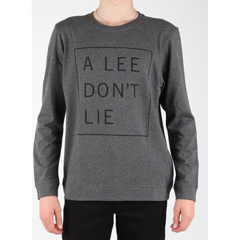 vaatteet Miehet T-paidat pitkillä hihoilla Lee Dont Lie Tee LS L65VEQ06 grey