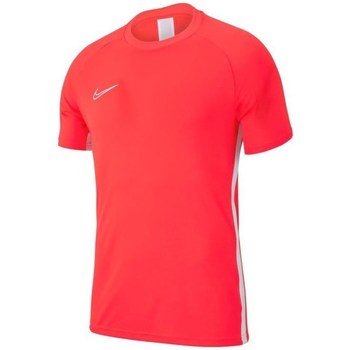 vaatteet Miehet Lyhythihainen t-paita Nike Academy 19 Punainen