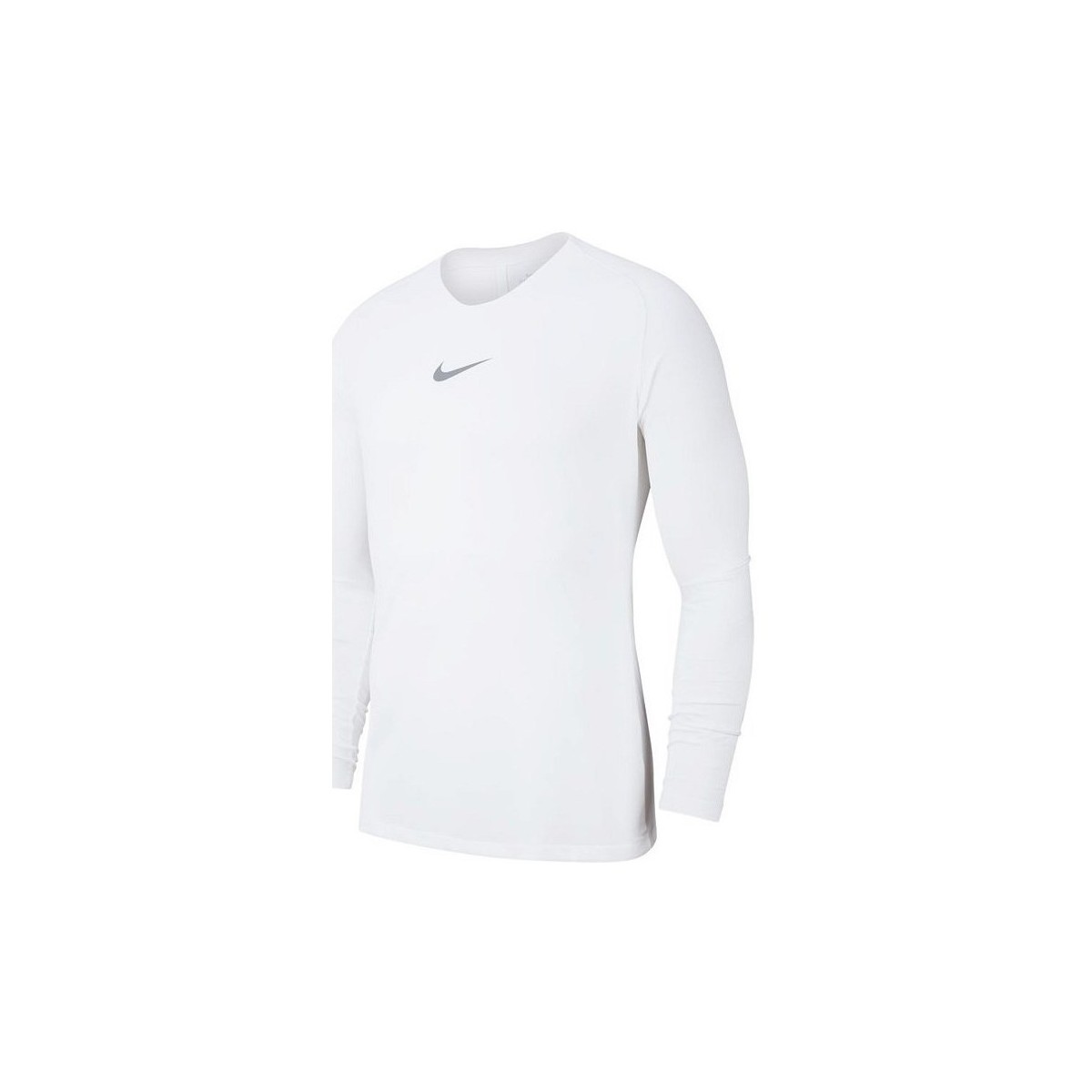 vaatteet Pojat Lyhythihainen t-paita Nike JR Dry Park First Layer Valkoinen