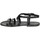 kengät Naiset Sandaalit ja avokkaat Gianluca - L'artigiano Del Cuoio 531 D NERO CUOIO Musta