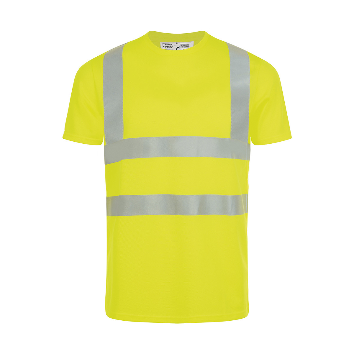 vaatteet Miehet Lyhythihainen t-paita Sols MERCURE PRO VISIBLITY WORK Keltainen