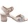 kengät Naiset Sandaalit ja avokkaat Brenda Zaro F3650 Vaaleanpunainen