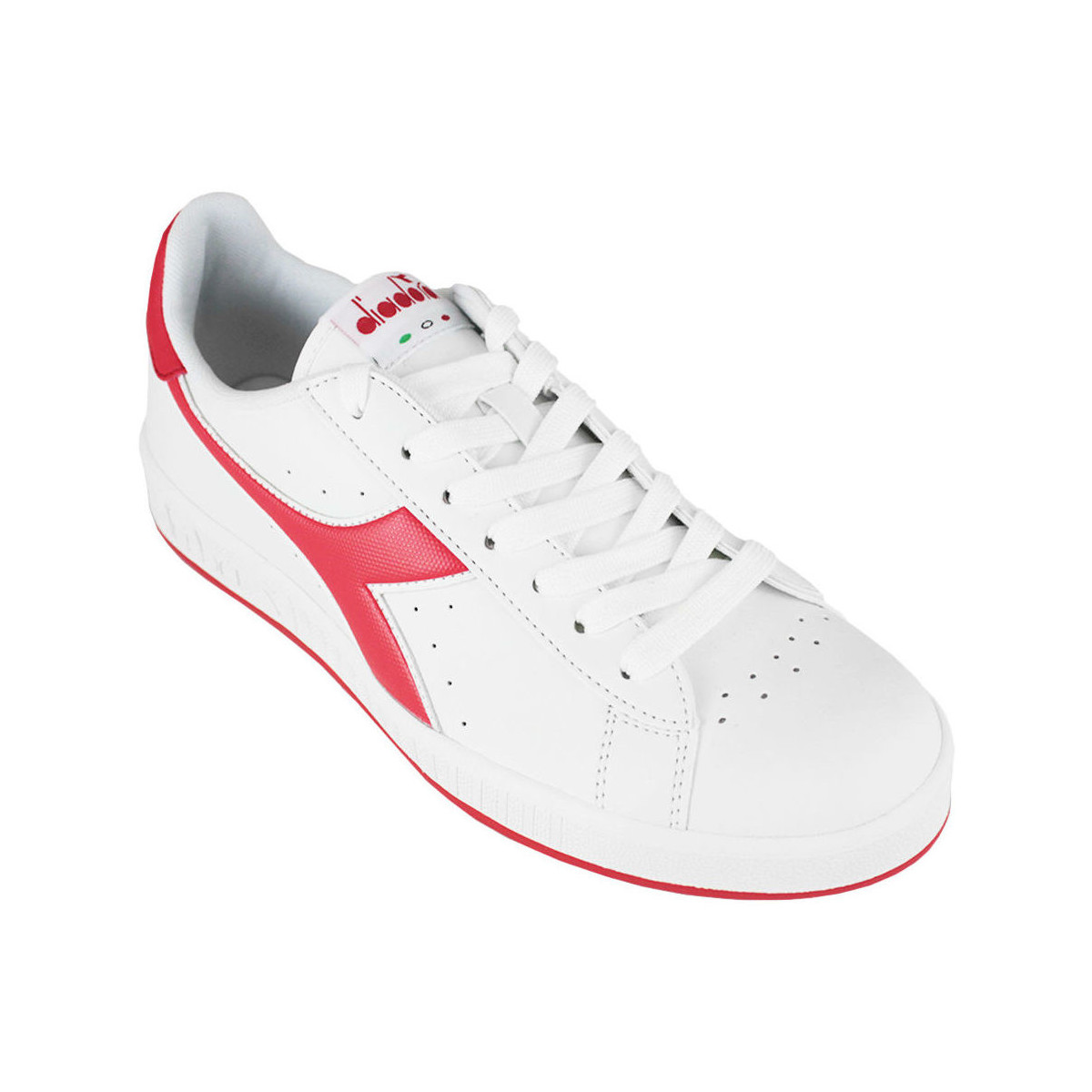 kengät Miehet Tennarit Diadora 101.160281 01 C0673 White/Red Punainen