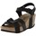 kengät Naiset Sandaalit ja avokkaat La Maison De L'espadrille 3547 Musta