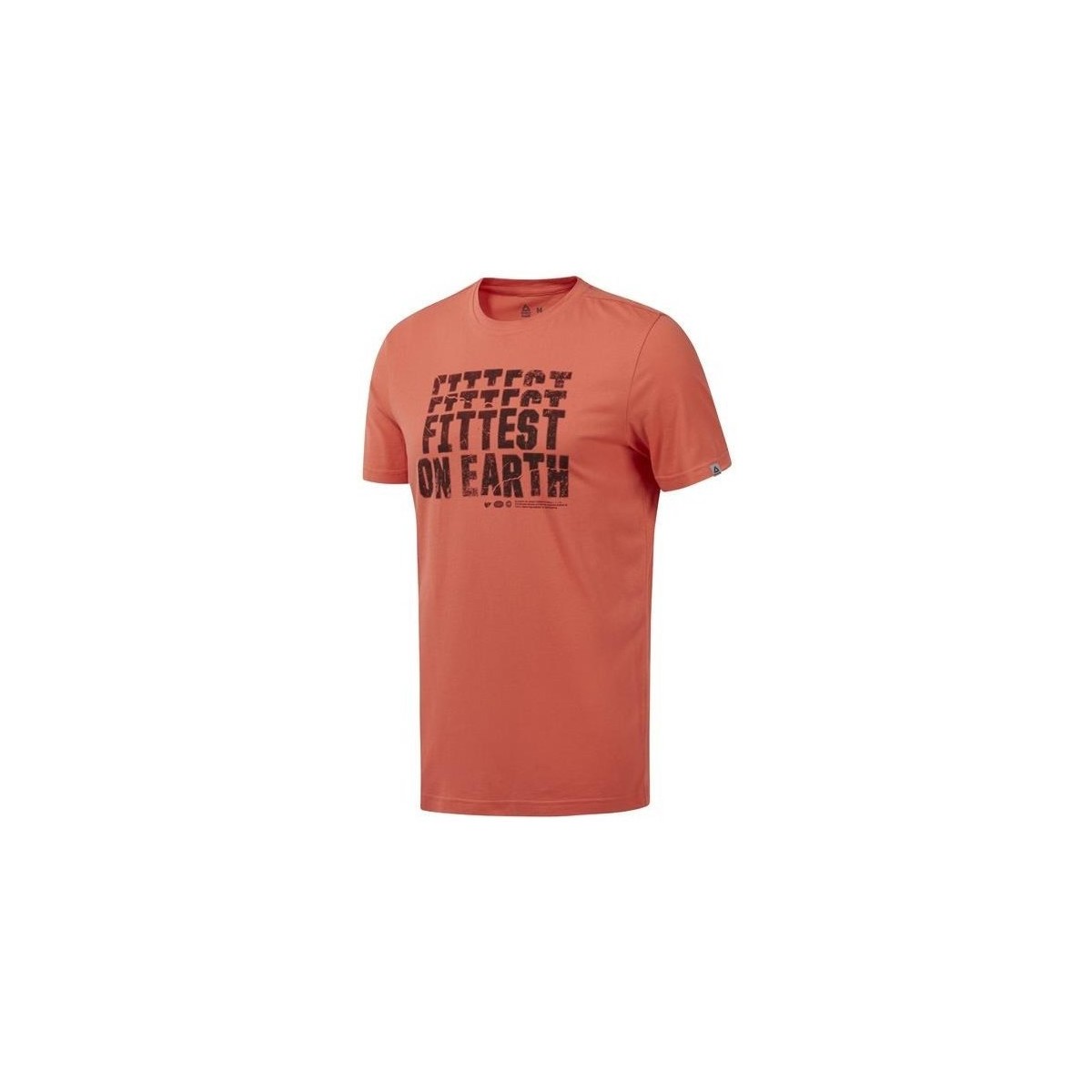 vaatteet Miehet Lyhythihainen t-paita Reebok Sport RC Fittest ON Earth Oranssi