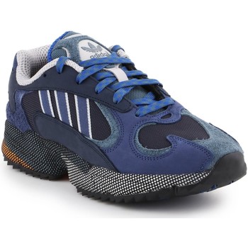 kengät Miehet Matalavartiset tennarit adidas Originals Adidas  Yung-1 EF5337 Sininen