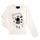 vaatteet Tytöt T-paidat pitkillä hihoilla Emporio Armani 6H3T01-3J2IZ-0101 Valkoinen