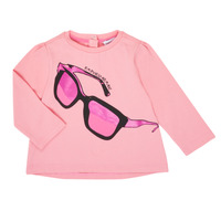 vaatteet Tytöt T-paidat pitkillä hihoilla Emporio Armani 6HET02-3J2IZ-0315 Vaaleanpunainen
