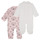 vaatteet Tytöt pyjamat / yöpaidat Emporio Armani 6HHV06-4J3IZ-F308 Vaaleanpunainen